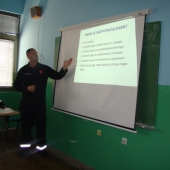 ватрогасац као учитељ