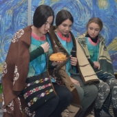 драмска 
секција - Александра Илијашевић, Лена Шкрбић, Теа Станић